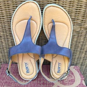 Born leather sandals